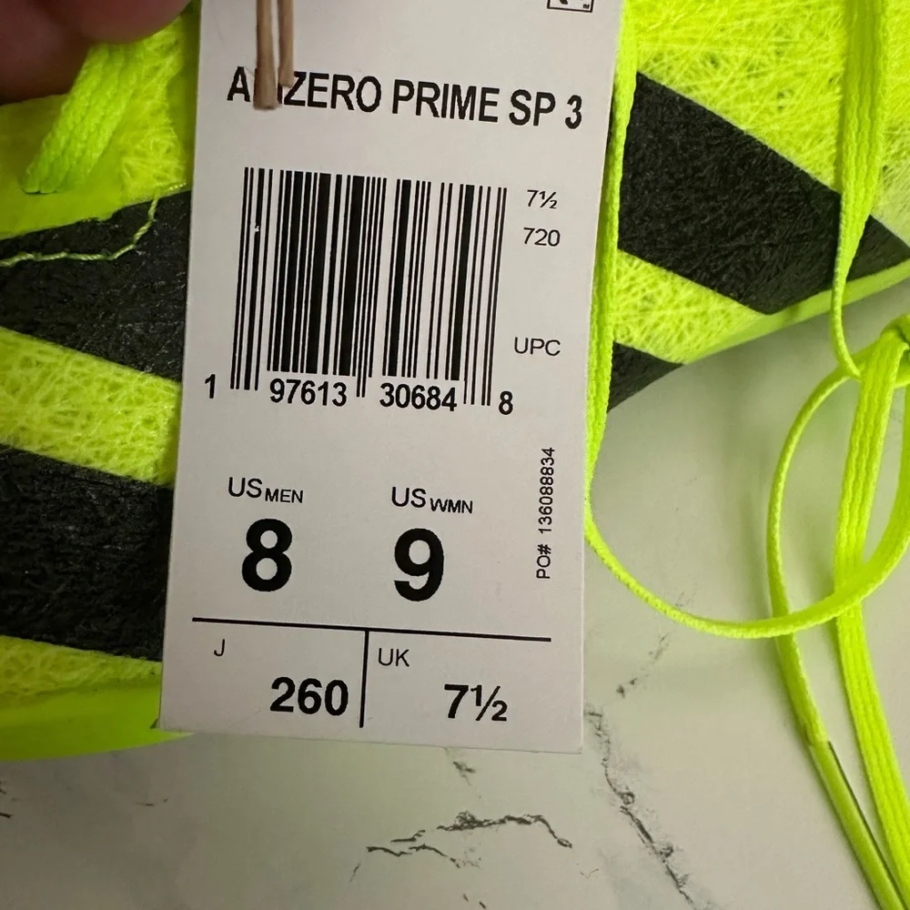 Adidas Adizero Prime SP 3 Strung Track & Field Running Shoes Spikes Men’s Sizes
